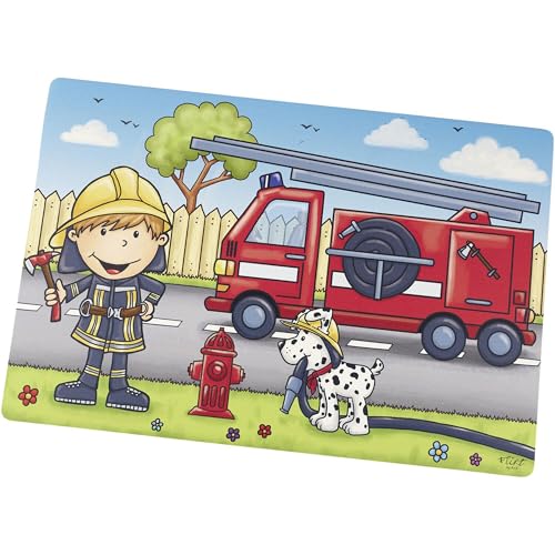 Ritzenhoff & Breker Tischset Feuerwehrmann Bernie 30x45 cm von Ritzenhoff & Breker