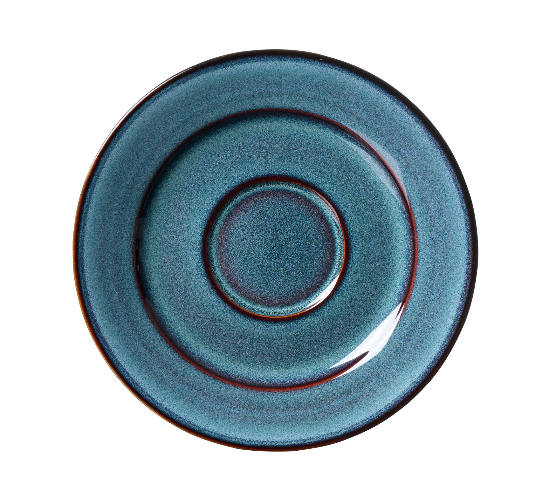Ritzenhoff & Breker Untertasse 0cm BALI aus Steinzeug blau von Ritzenhoff & Breker