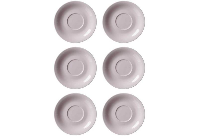 Ritzenhoff & Breker Untertasse Doppio Jumbountertassen ø 17 cm 6er Set, (6 St) von Ritzenhoff & Breker
