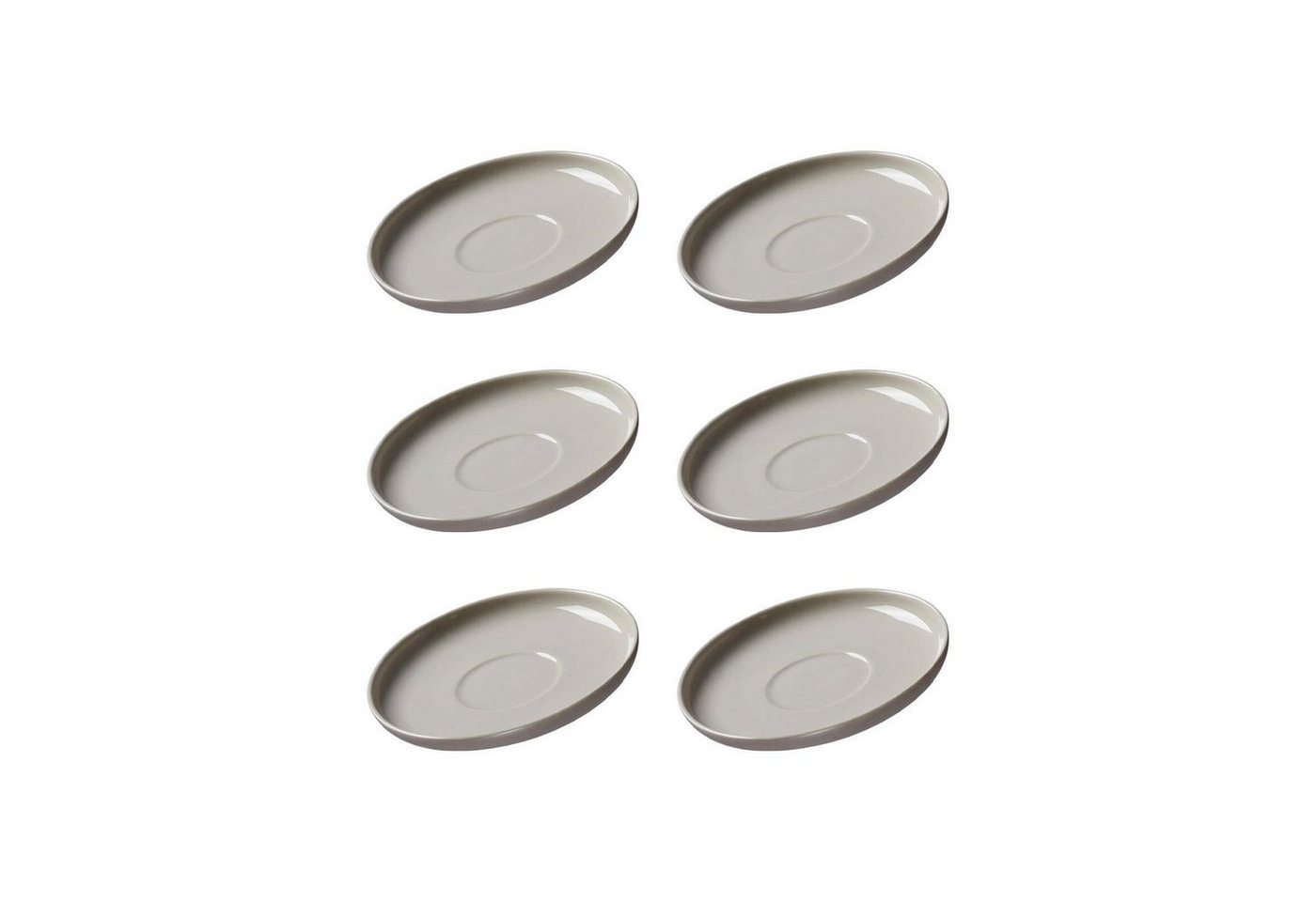 Ritzenhoff & Breker Untertasse Jasper Espressountertassen ø 10.5 cm 6er Set, (6 St) von Ritzenhoff & Breker