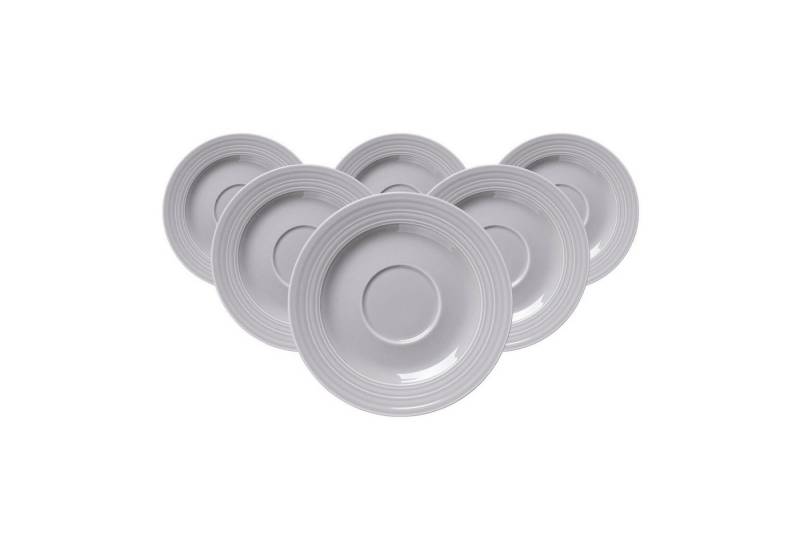 Ritzenhoff & Breker Untertasse Levi Kaffeeuntertassen ø 15,5 cm 6er Set, (6 St) von Ritzenhoff & Breker