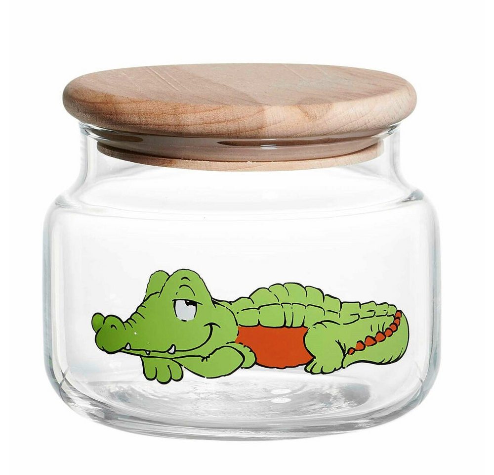 Ritzenhoff & Breker Vorratsdose Happy Zoo - Krokodil Koko, Glas, (1-tlg) von Ritzenhoff & Breker