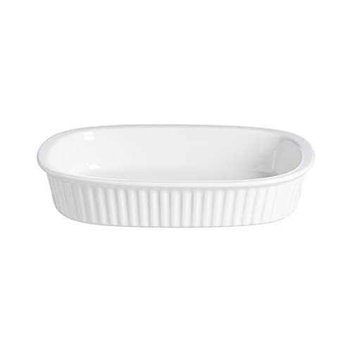 Ritzenhoff & Breker Bianco Auflaufform rechteckig, 27 x 19 cm, Allround-Ofenform für den täglichen Gebrauch, Klassisch & Schlicht, Spülmaschinen- und Ofenfest, Porzellan, Weiß von Ritzenhoff & Breker