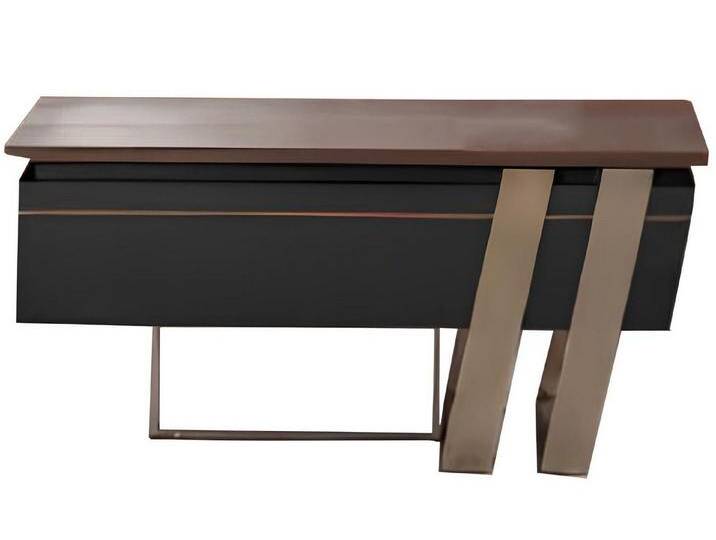 Xlmoebel Couchtisch Designer Zeitgemäßer Couchtisch Beistelltisch für Büro (Couchtisch), Hergestellt in Europa, schwarz von Ritzenhoff-&-Breker