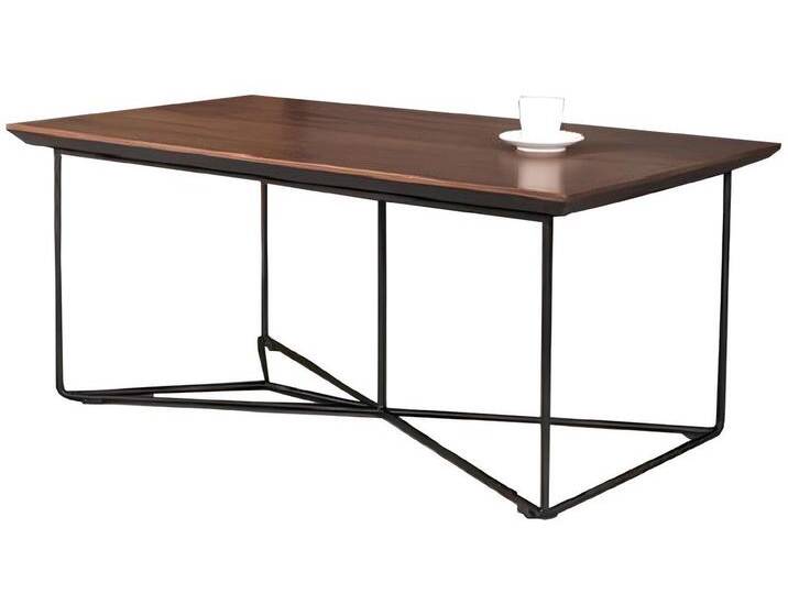 Xlmoebel Couchtisch Neuer Designer Holztisch für Büro- und Arbeitszimmer in modernem Stil (Couchtisch), Hergestellt in Europa, braun von Ritzenhoff-&-Breker