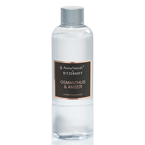 RITZENHOFF Aroma Naturals Selection Refill / Nachfüllflasche für Diffuser, 200 ml, Osmanthus & Amber, von RITZENHOFF