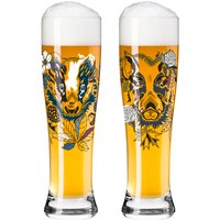 Ritzenhoff 2er-Set Weizengläser BRAUCHZEIT, Glas von Ritzenhoff