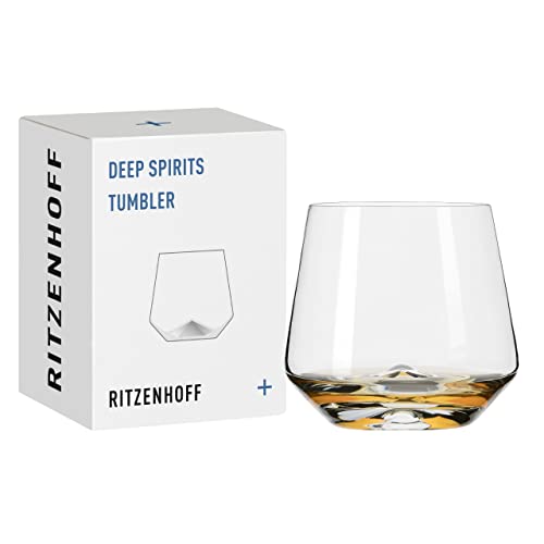 RITZENHOFF 3841002 Tumbler-Glas 400 ml - Serie Deep Spirits Nr. 2 Diamant - Relief im Kristallboden - Made in Germany RITZENHOFF 3841002 Tumbler-Glas 400 ml - Serie Deep Spirits Nr. 2 Diamant - Relief im Kristallboden - Made in Germany von RITZENHOFF