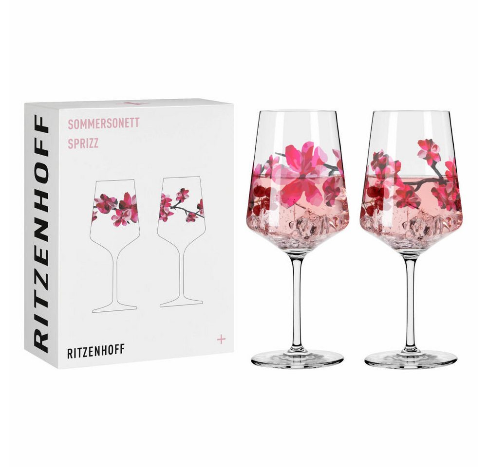 Ritzenhoff Aperitifglas 2er-Set Sommersonett 011, 012, Kristallglas, Made in Germany Ritzenhoff Aperitifglas 2er-Set Sommersonett 011, 012, Kristallglas, Made in Germany von Ritzenhoff