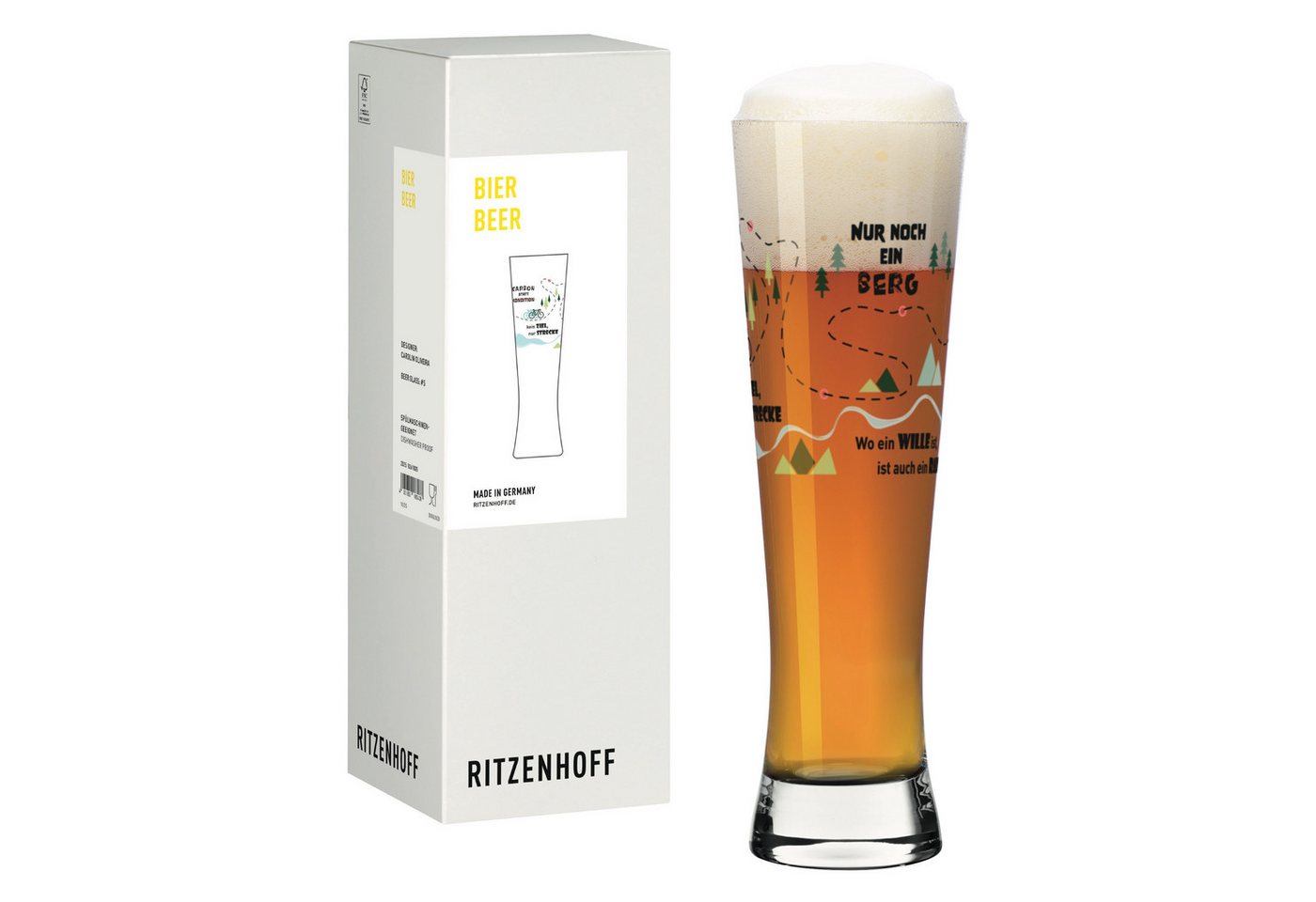 Ritzenhoff Bierglas Radsport Ritzenhoff Bierglas Radsport von Ritzenhoff