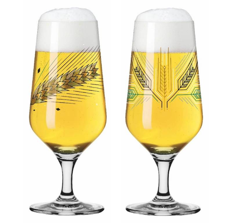 Ritzenhoff Bierglas Ritzenhoff Brauchzeit Pils 2er-Set #5 #6 A. Preis F22, Kristallglas von Ritzenhoff