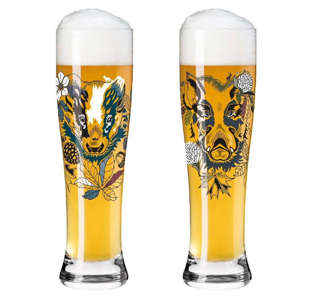 Ritzenhoff Bierglas Ritzenhoff Brauchzeit Weizen 2er #7 #8 P. Mohr F21, Kristallglas Ritzenhoff Bierglas Ritzenhoff Brauchzeit Weizen 2er #7 #8 P. Mohr F21, Kristallglas von Ritzenhoff