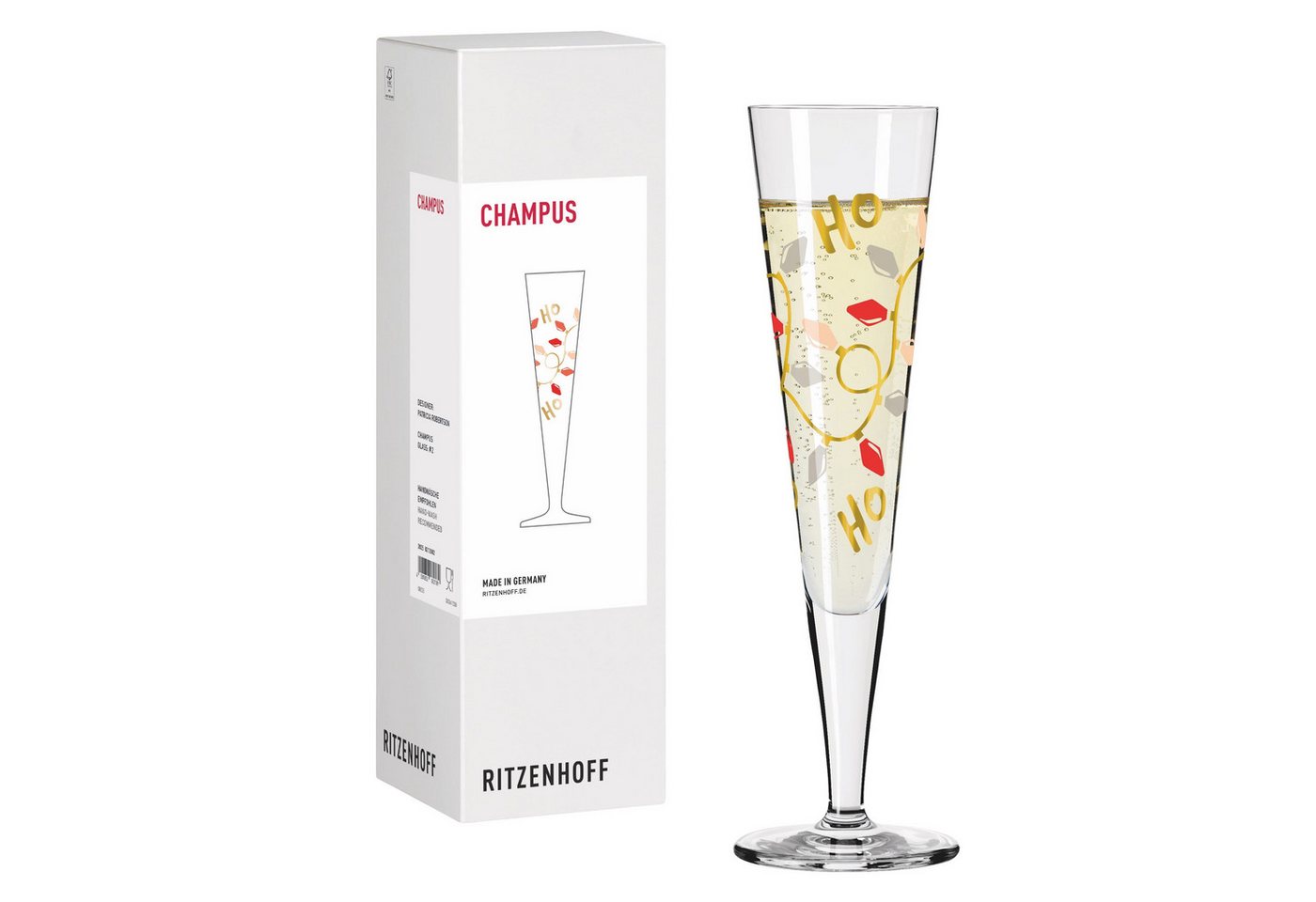 Ritzenhoff Champagnerglas Weihnachten von Ritzenhoff