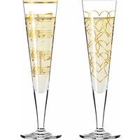 Ritzenhoff Champusglas 2er-Set GOLDNACHT, Kristallglas Ritzenhoff Champusglas 2er-Set GOLDNACHT, Kristallglas von Ritzenhoff