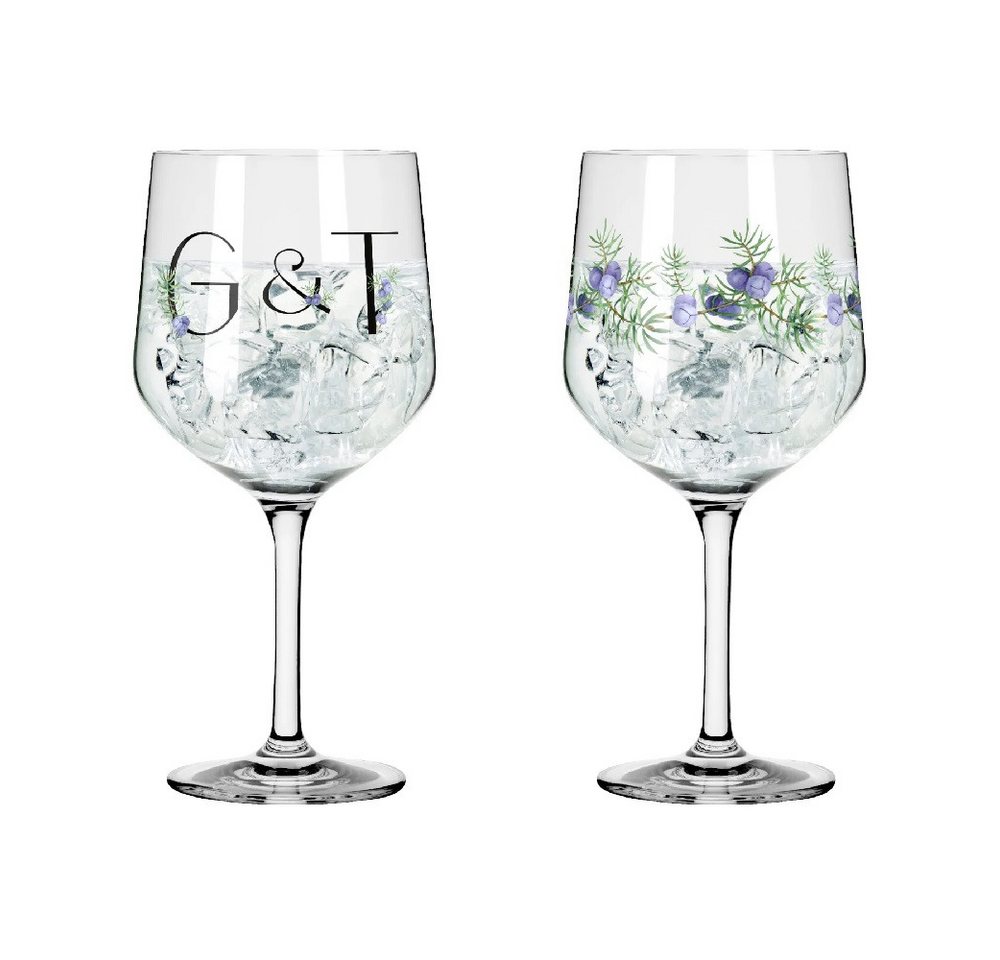 Ritzenhoff Cocktailglas Ritzenhoff Botanic Lights Gin Kelch 2er #5 #6 RDT H23, Kristallglas von Ritzenhoff