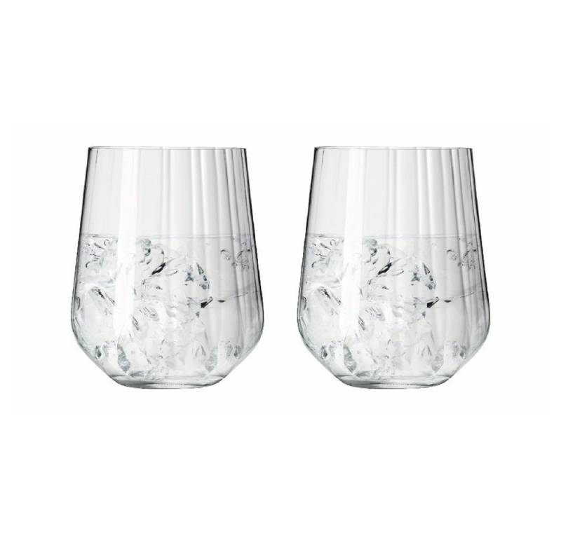 Ritzenhoff Cocktailglas Ritzenhoff Sternschliff Gin Tumbler 2er #1 F22, Kristallglas von Ritzenhoff