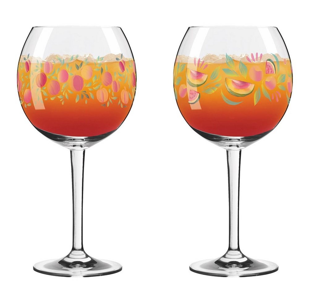 Ritzenhoff Cocktailglas Ritzenhoff Summer Breeze 2er-Set S. Eikler F25, Kristallglas Ritzenhoff Cocktailglas Ritzenhoff Summer Breeze 2er-Set S. Eikler F25, Kristallglas von Ritzenhoff