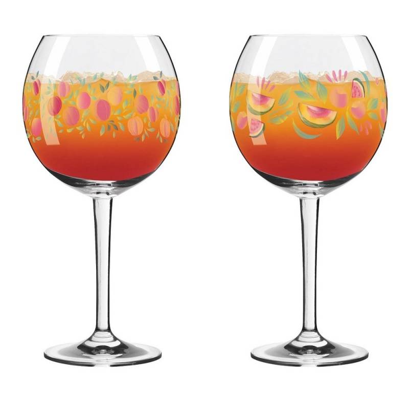 Ritzenhoff Cocktailglas Ritzenhoff Summer Breeze 2er-Set S. Eikler F25, Kristallglas von Ritzenhoff