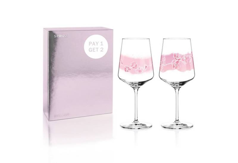 Ritzenhoff Gläser-Set Ritzenhoff 2er Set 544 ml Sprizz Glas Ø 93mm Ritzenhoff Gläser-Set Ritzenhoff 2er Set 544 ml Sprizz Glas Ø 93mm von Ritzenhoff