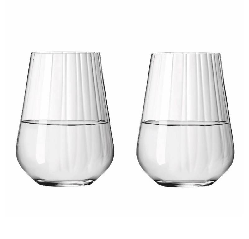 Ritzenhoff Glas Ritzenhoff Sternschliff Weißwein 2er #3 F22, Kristallglas von Ritzenhoff
