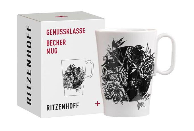 Ritzenhoff Kaffeetasse 0,3 l Genussklasse #2 schwarz von Ritzenhoff