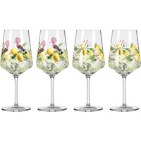 Ritzenhoff Limoncello 4er-Set SOMMERTAU, Kristallglas von Ritzenhoff