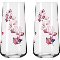 Ritzenhoff Longdrinkglas 2er-Set  SOMMERSONETT, Kristallglas von Ritzenhoff