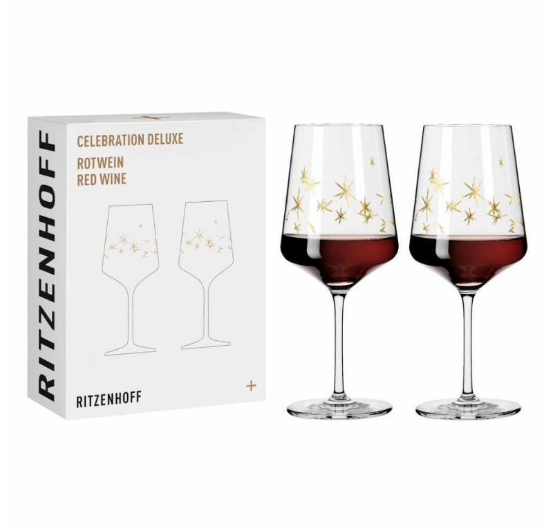 Ritzenhoff Rotweinglas Celebration Deluxe 003, Kristallglas von Ritzenhoff