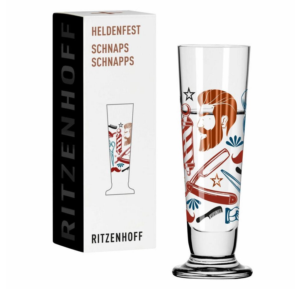 Ritzenhoff Schnapsglas Heldenfest 011, Kristallglas von Ritzenhoff