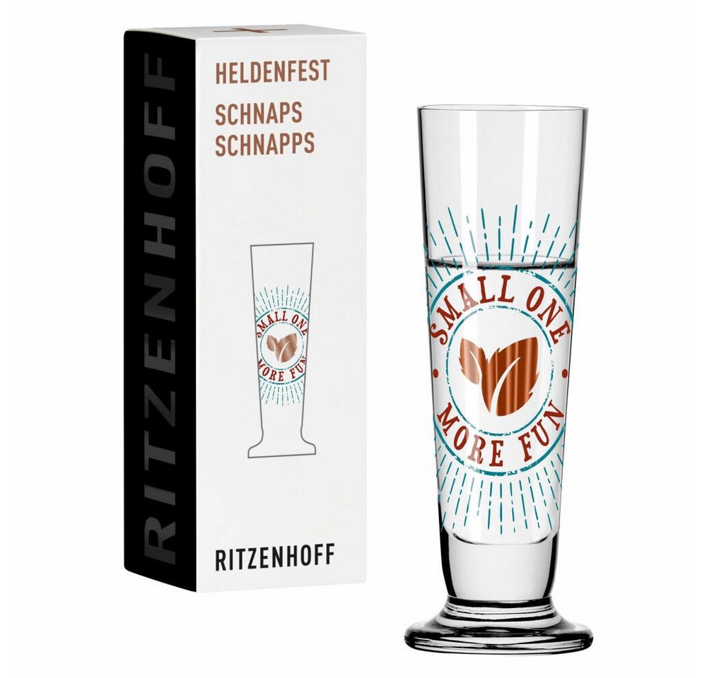 Ritzenhoff Schnapsglas Heldenfest 012, Kristallglas von Ritzenhoff