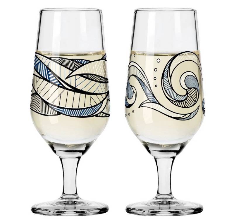 Ritzenhoff Schnapsglas Ritzenhoff Brauchzeit Schnaps 2er #5 #6 A. Preis F23, Kristallglas von Ritzenhoff