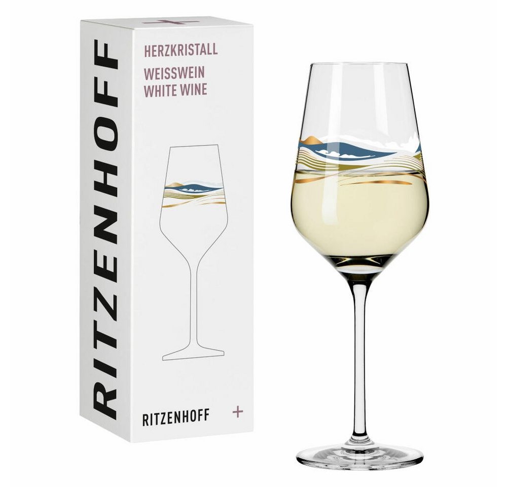 Ritzenhoff Weißweinglas Herzkristall 007, Kristallglas von Ritzenhoff