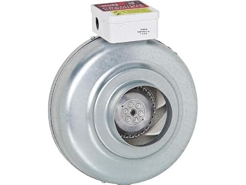 Ritzer by Helios Radial Rohrventilator Typ RR 100 A, RR 125, RR 160, RR 200 RR 250 C Lüftung, Ventilator für Rohreinbau (RR 125 C) von Ritzer