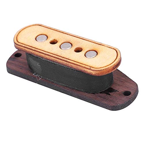 Riuty Guitar Pickup Pre verdrahtete 3-String-Pickup-Eingangsbuchse Ersatzteile für Cigar Box von Riuty
