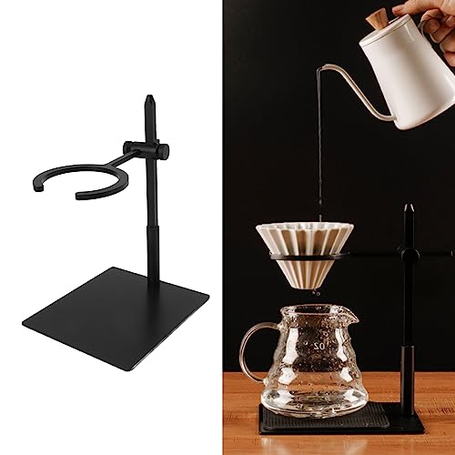Holz-Kaffeebereiter-Set Zum Übergießen, Höhenverstellbares Kaffee-Tropfer-Halter-Set, Inklusive Silikon-Kaffeetropfer, Tropfständer, Kaffeefilterhalter für Zuhause oder Büro Holz-Kaffeebereiter-Set Zum Übergießen, Höhenverstellbares Kaffee-Tropfer-Halter-Set, Inklusive Silikon-Kaffeetropfer, Tropfständer, Kaffeefilterhalter für Zuhause oder Büro von Riuulity