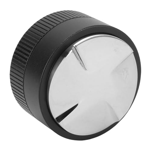 Riuulity 51mm Wasserwaage Kaffee Verteiler, 304 Edelstahl Vier-Klingen-Schwerkraft mit Silikon Basis für 51mm-Porta Filter, Entwickelt für Einen Gleichmäßige Dämpfung und Einen Reicheren von Riuulity