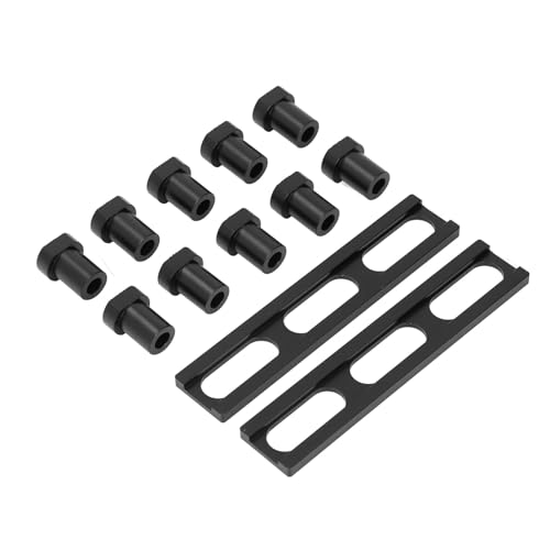 Riuulity Aluminiumlegierungsbankhund -Set Robus HOLDWORKING STOP -STOFF BOART Zum Mahlen des Schneidens, Universeller Passform für Workbench Tisch (20MM) von Riuulity
