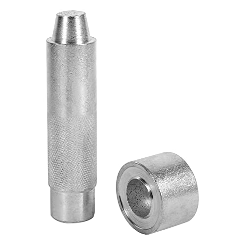 Riuulity Bequemer Grip Öten Loch Punch Die Werkzeug -Grommet Setter für Lederhandwerkskleidung Stoff Vorhang, Kohlenstoffstahl (2000#) von Riuulity