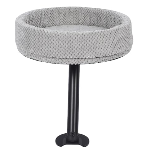 Riuulity Desktop -Katzenbett Innovative HAUBETTY GEFACHE Iron Struktur CAT -Sinch FÜR Office, Vielseitiges Design für Schreibtischmontierte Katzen Hängematte, Unabhängiger Spielraum für Katzenfreunde von Riuulity