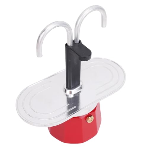 Riuulity Doppelkopf-Kaffeekanne, Leichte 2 Tasse Kaffeekanne, Aluminium, Mvplue-Mini Express Swiss Single Tube Moka Pot Aluminium Blau Zum Campen, Einfach zu Bedienen Riuulity Doppelkopf-Kaffeekanne, Leichte 2 Tasse Kaffeekanne, Aluminium, Mvplue-Mini Express Swiss Single Tube Moka Pot Aluminium Blau Zum Campen, Einfach zu Bedienen von Riuulity