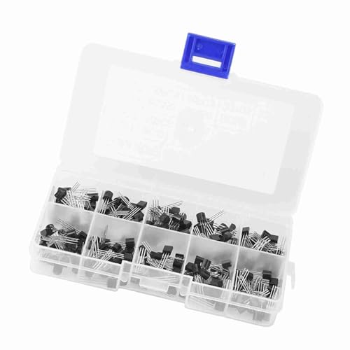 Riuulity Drei Pin -Transistor Organisierte 200pcs 10 -Werte NPN PNP Sortiment für Nichtkontakte Schalter von Riuulity