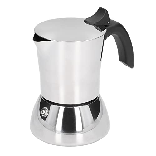 Riuulity Edelstahl -Kaffeemaschine Maschine Maschine Herdbrauer für Heim Verwenden Kompaktes Tragbares DIY -Kaffee -Werkzeug mit Einfachem Waschen von Arbeitssparschleifen von Riuulity