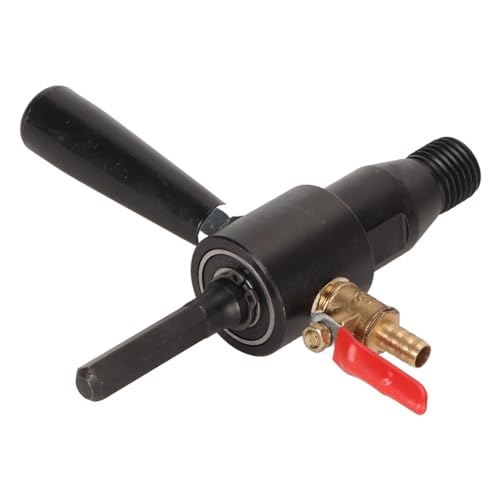 Riuulity Elektrischer Hammeradapter, Wassereinspritzwandler, Elektrobohrer Drehen Wasserbohrgeräte Wasser, die Geräteverbindungsstangenwerkzeuge für die Reparatur, Dekoration und (Sechskantgriff) von Riuulity