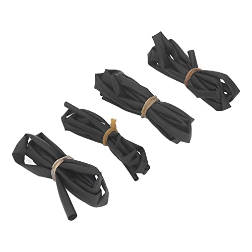 Riuulity Elektrischer Wärmeschreinrohr -Sortiment mit Kleberdichtung, 4pcs Wärmeschreinschlauch Zur Isolationsbehandlung, Schwarzes Polyolefin 3 Mm 4 Mm 5 6 Riuulity Elektrischer Wärmeschreinrohr -Sortiment mit Kleberdichtung, 4pcs Wärmeschreinschlauch Zur Isolationsbehandlung, Schwarzes Polyolefin 3 Mm 4 Mm 5 6 von Riuulity