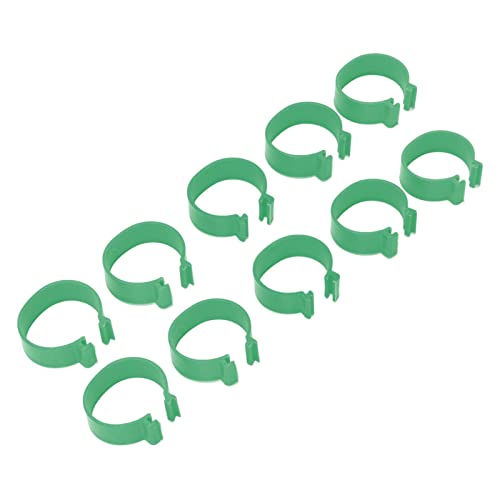 Riuulity Geflügelfüße Ring Ring Langable Identifikation Duck Gans Hühnerbeinmarkierungen für Verschiedene Arten (18 mm) von Riuulity