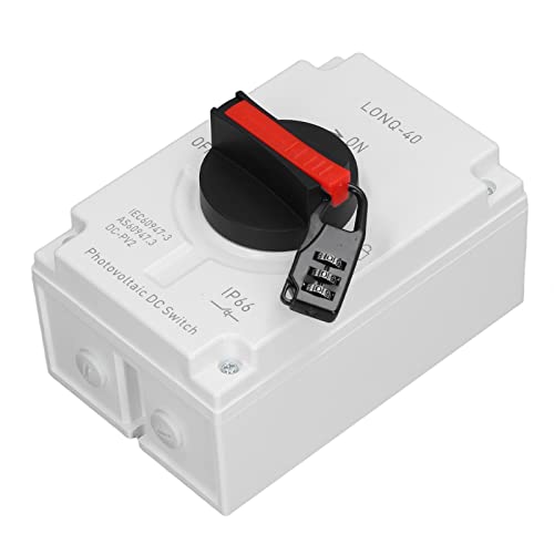 Riuulity Gleichstromschalter PC -Material Flammhemmungsmittel -PV DC Schalter für die Motorisolation Diskutieren von Riuulity
