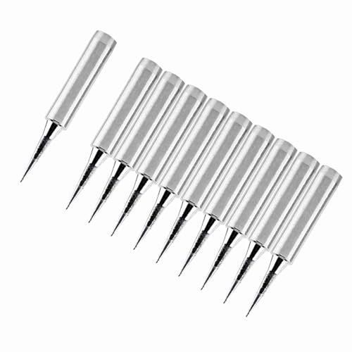 Riuulity Hochwertiger 10-pcs-Löttipps-Station-Werkzeug 900 M-T-I, Wärmewiderstand Bis zu 480 ° C für die Reparatur von Alarmfob Riuulity Hochwertiger 10-pcs-Löttipps-Station-Werkzeug 900 M-T-I, Wärmewiderstand Bis zu 480 ° C für die Reparatur von Alarmfob von Riuulity