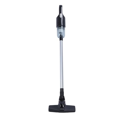 Riuulity Kabelloser Staubsauger mit Starker Saugkraft und 6000-mAh-Akku, Müheloses Reinigen Jederzeit und überall von Böden, Möbeln, Autoinnenräumen und Mehr (Black) von Riuulity