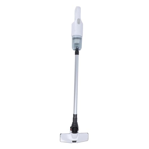 Riuulity Kabelloser Staubsauger mit Starker Saugkraft und 6000-mAh-Akku, Müheloses Reinigen Jederzeit und überall von Böden, Möbeln, Autoinnenräumen und Mehr (White) von Riuulity