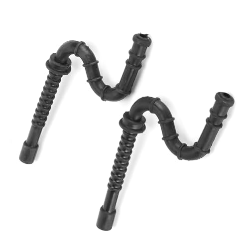 Riuulity Kraftstoffleitung 2PCS Silikonersatz für 029 034 036 039 MS290 MS360 MS390 Kettensäge, Langlebiges Gartenzubehör für Längere Maschinenlebensdauer von Riuulity